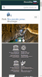 Mobile Screenshot of park-skocjanske-jame.si