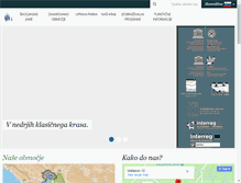 Tablet Screenshot of park-skocjanske-jame.si